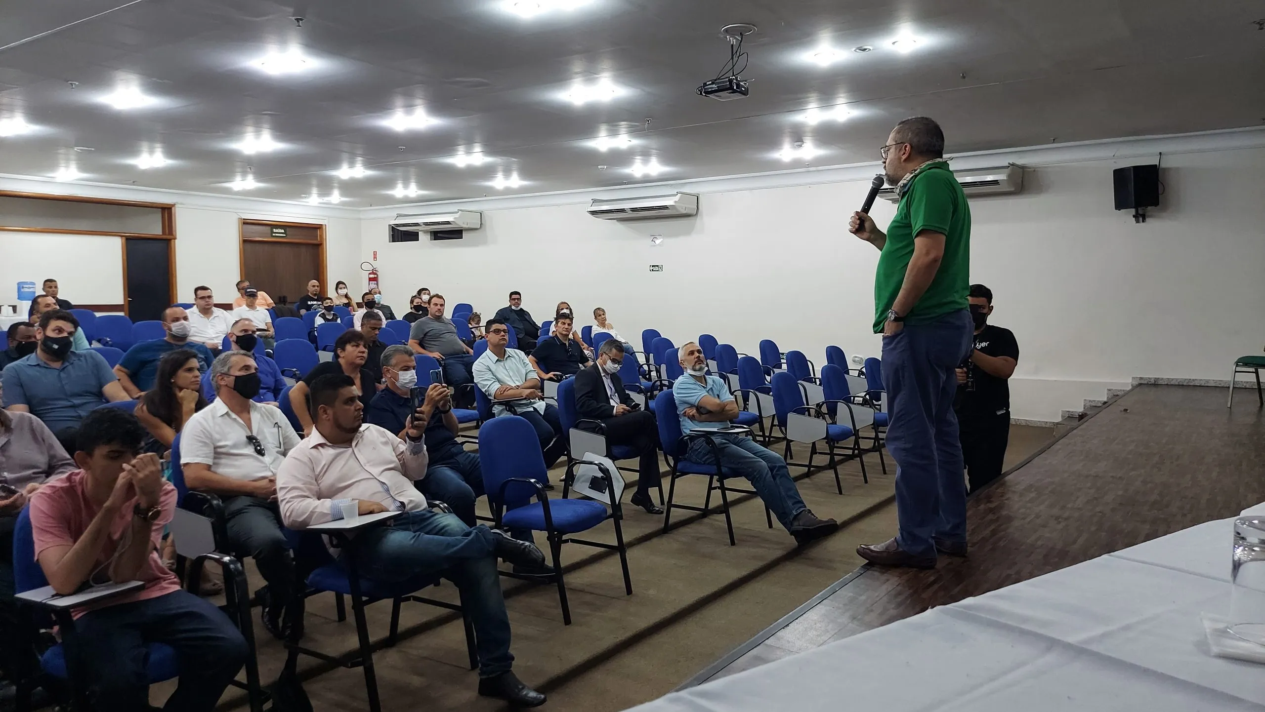 Palestra do ex-ministro Abraham Weintraub em Campinas