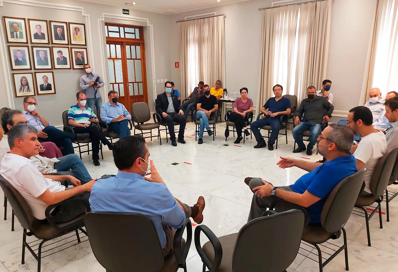 Abraham Weintraub em reunião com Diretores da ACIRP - Rio Preto