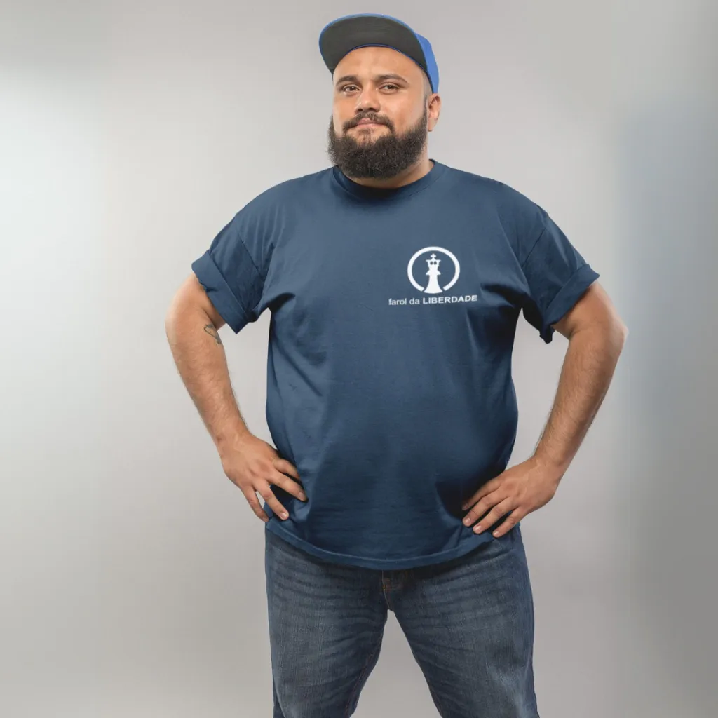Camiseta Farol da Liberdade - Logo Oficial ref.100 Plus, foto 2 de 5