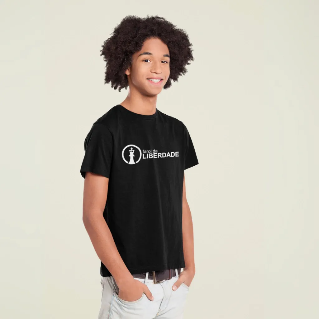Camiseta Infantil farol da LIBERDADE ref. 302, foto 8 de 9